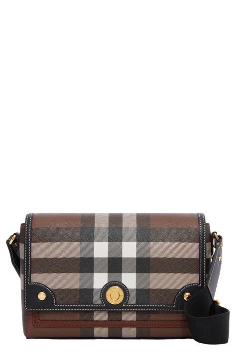 burberry check note crossbody|check note crossbody leather.